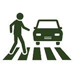 crosswalk icon