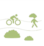 bike walker icon