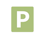 parking sign icon